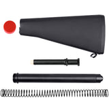 AR15 .223 A2 Stock Assembly Kit Combo Black