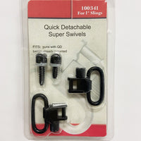 QD Sling Swivel, 1.25" Heavy Duty Sling Swivels Quick Detach/Release, 2PCS