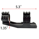 30mm PEPR Cantilever Rifle Scope Mount with Tri-rail Ring