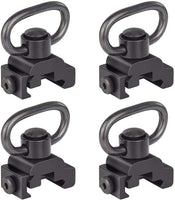 Push Button QD quick release sling swivel mount Set for Picatinny Rail