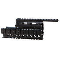 AK-47 Carbine Quad Rail Aluminum Black 8.65''