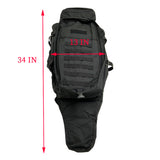 34'' Tactical Gear Rifle Combo Backpack for Outdoor Sport Gun Bag