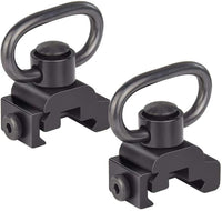 Push Button QD quick release sling swivel mount Set for Picatinny Rail