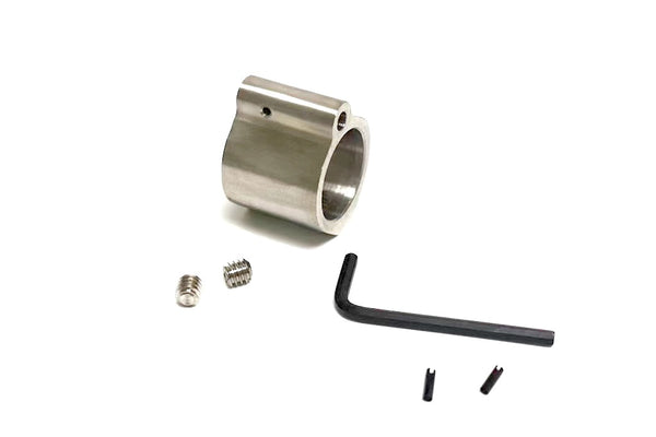 AR15 .907 Low Profile Micro Stainless steel Gas Block