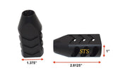 AR15 .223 1/2"x28 Tanker 50 Style Aluminum Muzzle Brake