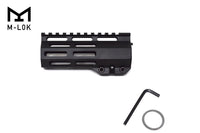 AR15 .223 5" Combat rail Slim M-LOK Free Float Handguard Clam Shell Style