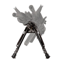 Pivot Tilting Rifle Bipod 6" to 9" Spring Return Hunting Bipod