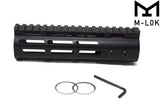 AR15 7" Slim M-LOK Handguard Rail One Piece Free Float with 6 Screws